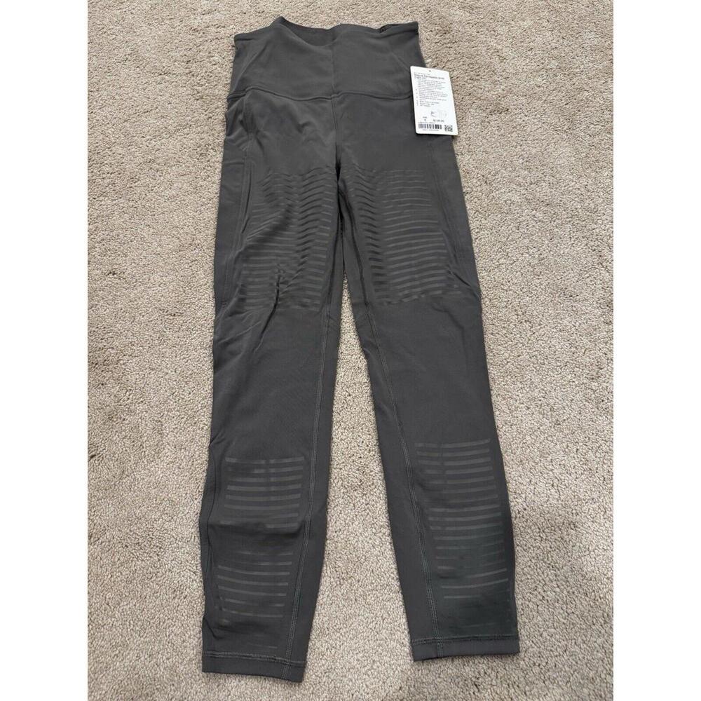 Lululemon Leggings Womens Rogue Renegade SHR Tight 25" GRSG 6 New with Tags NWT